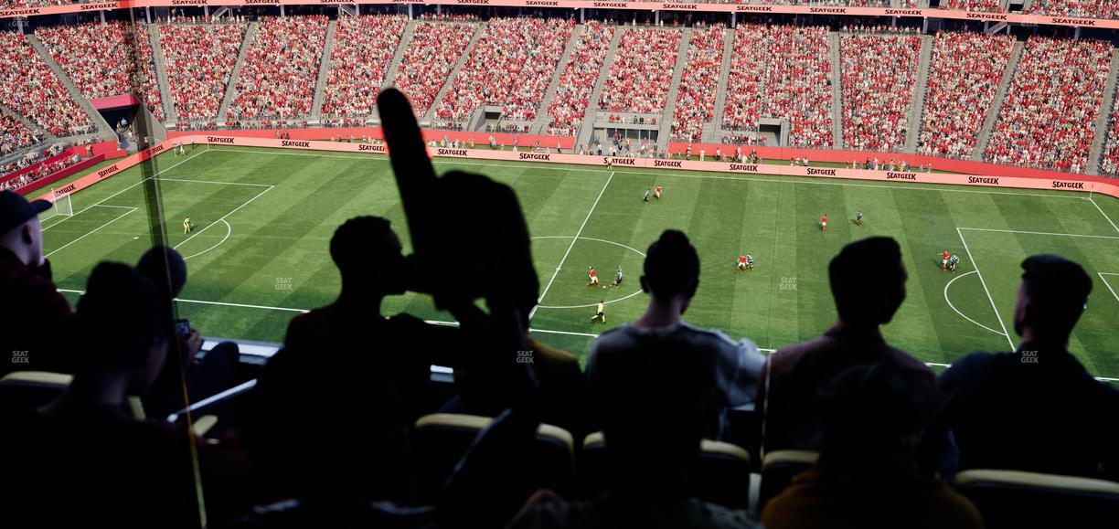 Levi's Stadium - Section Tower Suite 721 Seat View