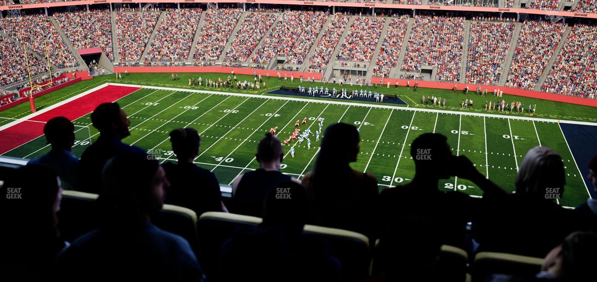 Levi's Stadium - Section Tower Suite 722 Seat View