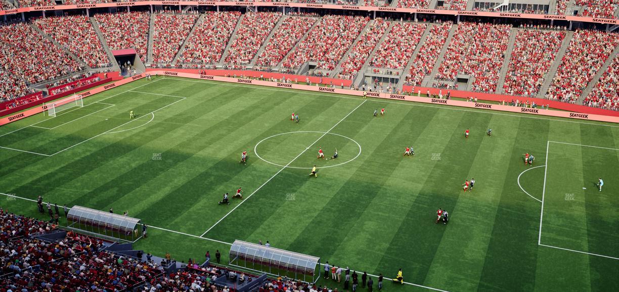 Levi's Stadium - Section Tower Suite 724 Seat View