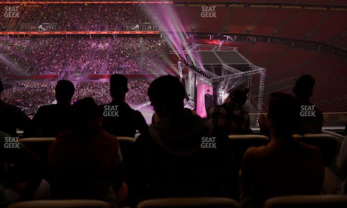 Levi's Stadium - Section Tower Suite 724 Seat View