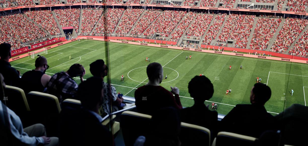 Levi's Stadium - Section Tower Suite 725 Seat View