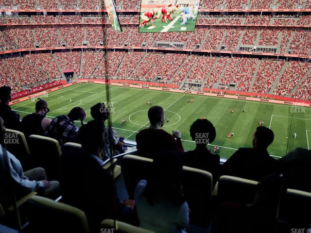 Levi's Stadium - Section Tower Suite 725 Seat View Levi's Stadium - Section Tower Suite 725 Seat View