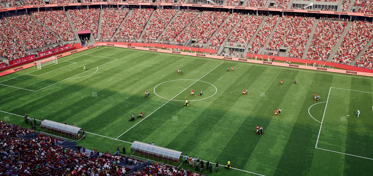 Levi's Stadium - Section Tower Suite 725 Seat View