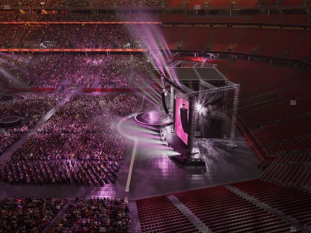 Levi's Stadium - Section Tower Suite 725 Seat View