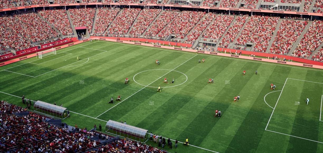 Levi's Stadium - Section Tower Suite 726 Seat View