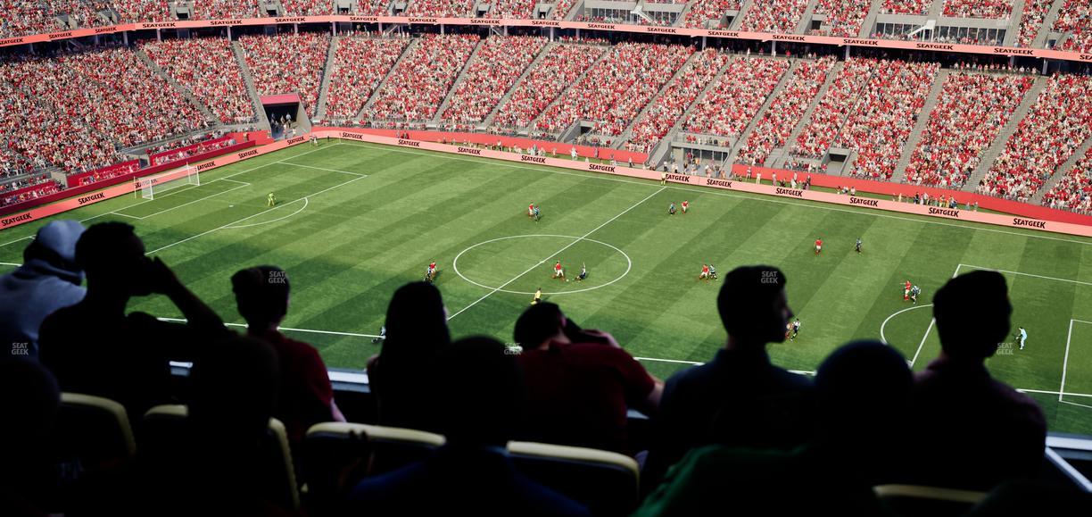 Levi's Stadium - Section Tower Suite 726 Seat View
