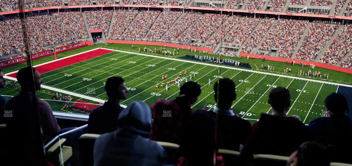 Levi's Stadium - Section Tower Suite 727 Seat View