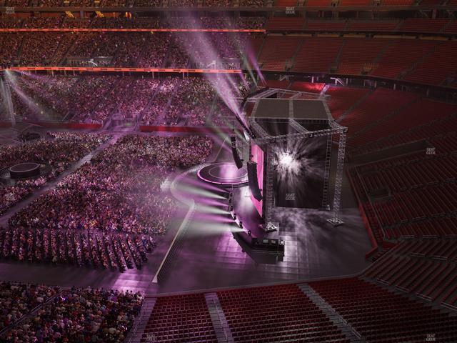 Levi's Stadium - Section Tower Suite 727 Seat View