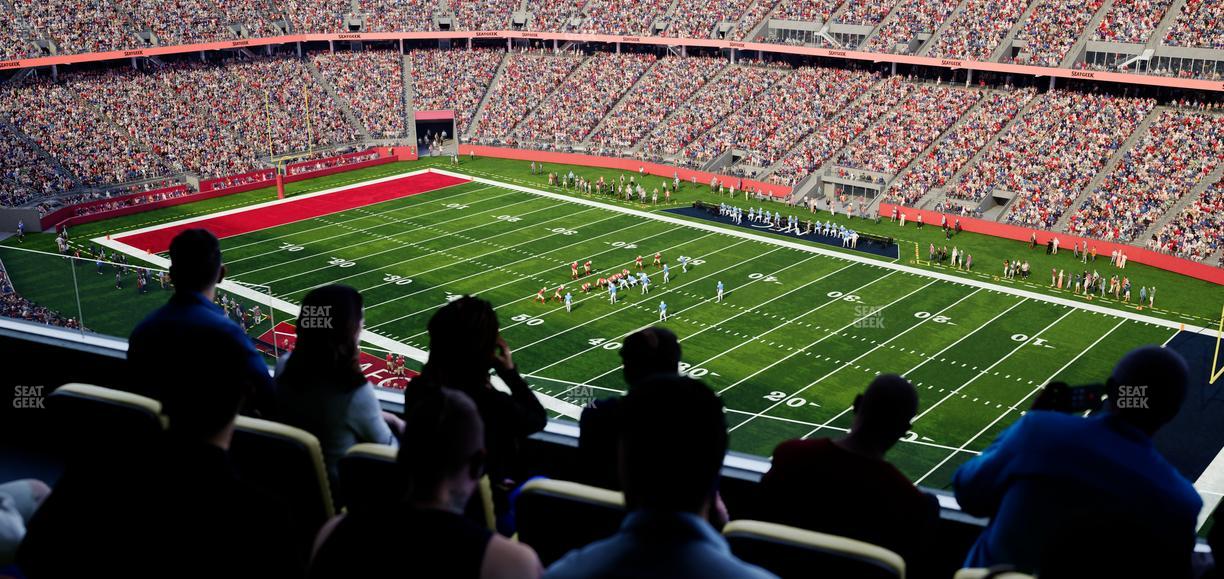 Levi's Stadium - Section Tower Suite 730 Seat View