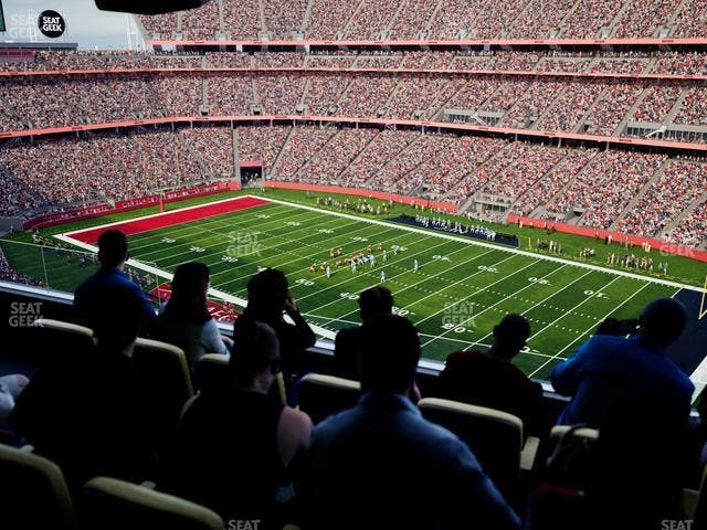 Levi's Stadium - Section Tower Suite 730 Seat View