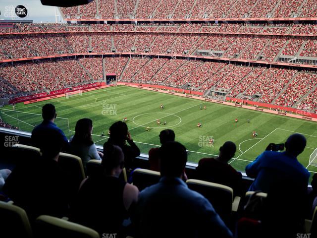 Levi's Stadium - Section Tower Suite 730 Seat View Levi's Stadium - Section Tower Suite 730 Seat View