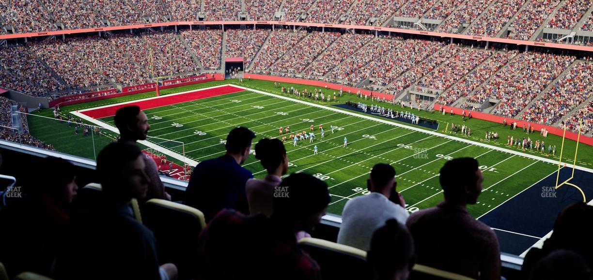Levi's Stadium - Section Tower Suite 732 Seat View