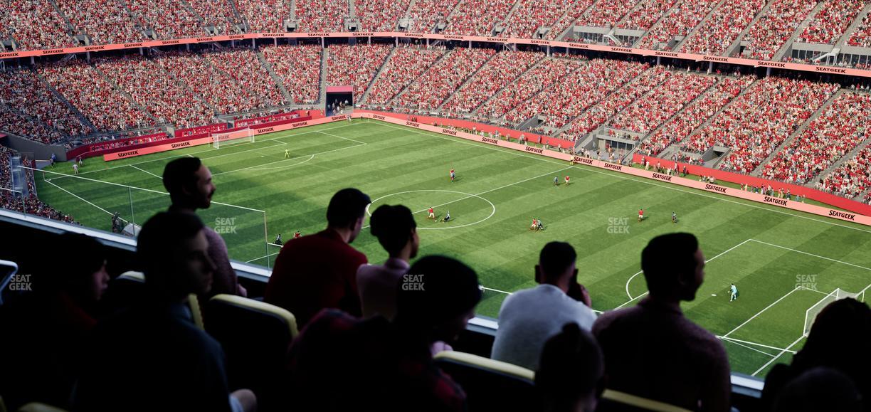 Levi's Stadium - Section Tower Suite 732 Seat View