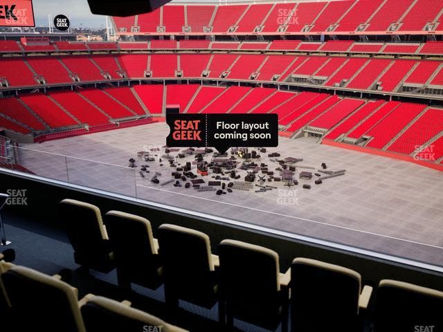 Levi's Stadium - Section Tower Suite 732 Seat View