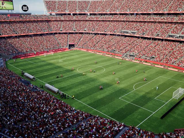 Levi's Stadium - Section Tower Suite 732 Seat View