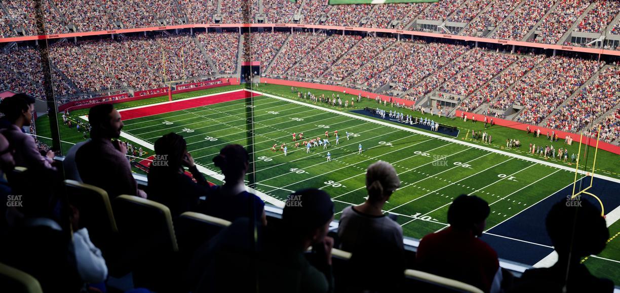Levi's Stadium - Section Tower Suite 733 Seat View