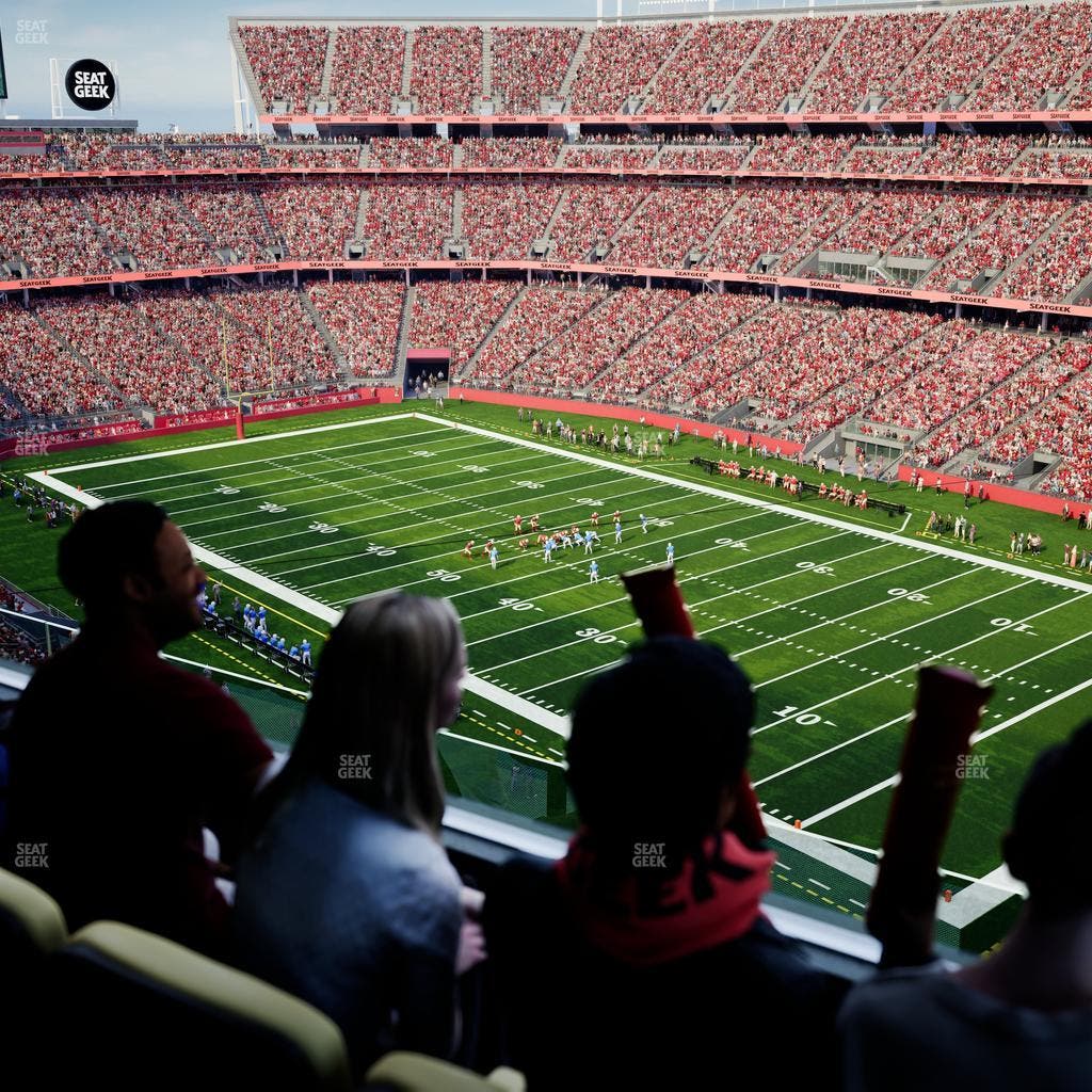 Levi's Stadium - Section Tower Suite 734 Seat View
