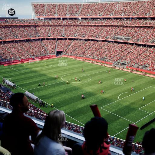 Levi's Stadium - Section Tower Suite 734 Seat View