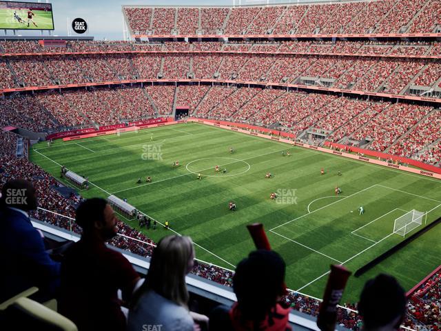 Levi's Stadium - Section Tower Suite 734 Seat View Levi's Stadium - Section Tower Suite 734 Seat View