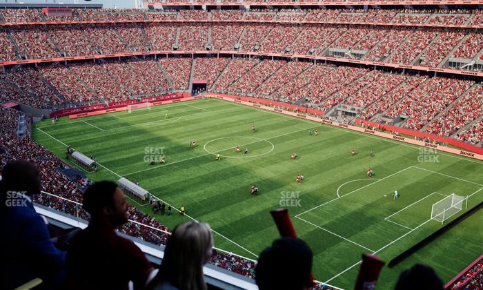 Levi's Stadium - Section Tower Suite 734 Seat View