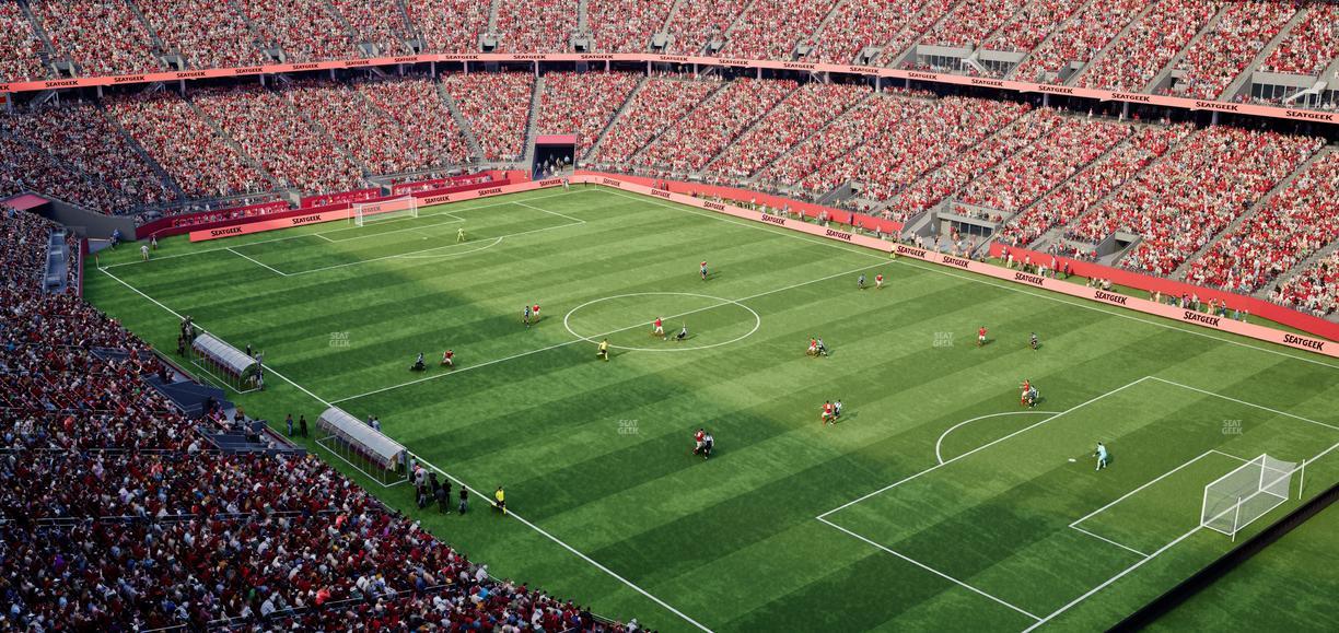 Levi's Stadium - Section Tower Suite 734 Seat View