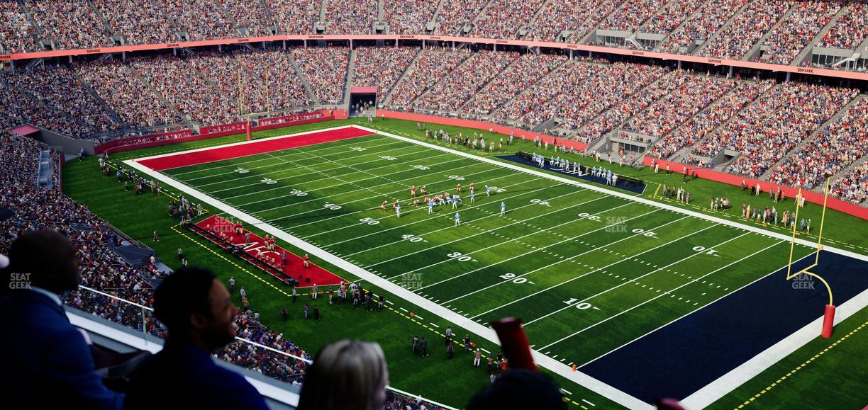 Levi's Stadium - Section Tower Suite 734 Seat View