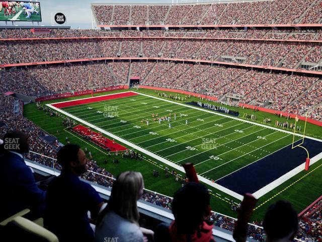 Levi's Stadium - Section Tower Suite 734 Seat View