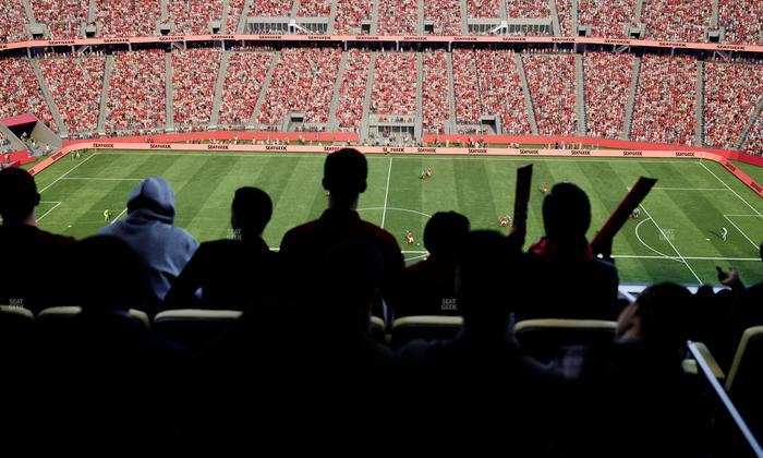 Levi's Stadium - Section Tower Suite 818 Seat View