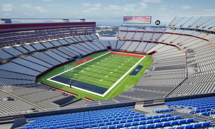 Levi's Stadium - Section Upper Level End Zone Corner Seat View