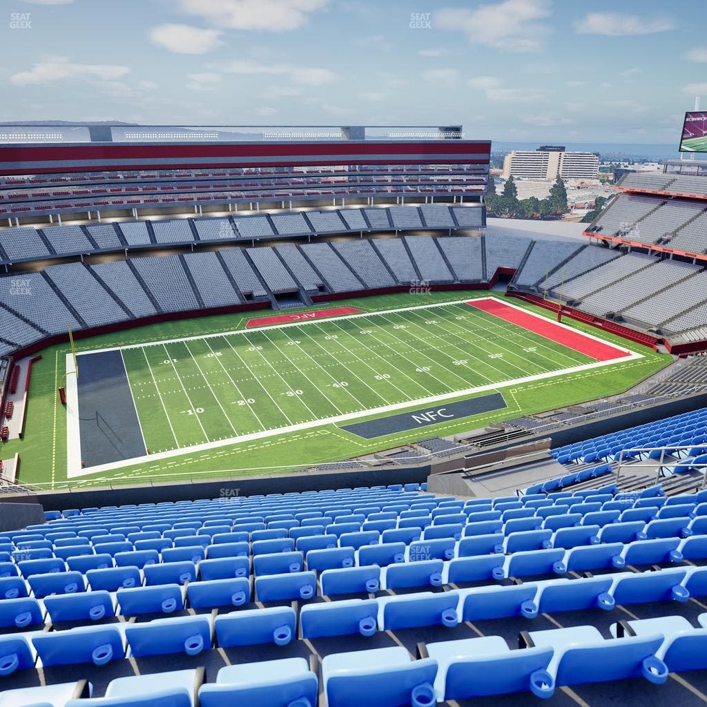 Levi's Stadium - Section Upper Level Sideline Seat View