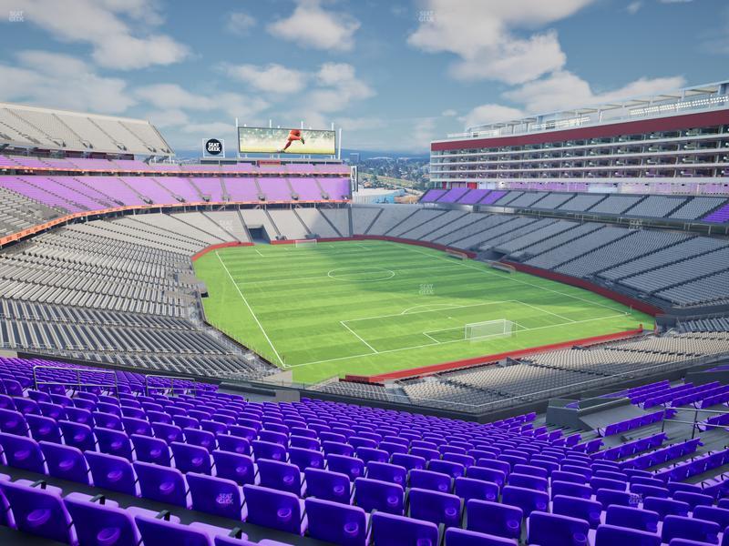 Category 2 seat view at Levi's Stadium