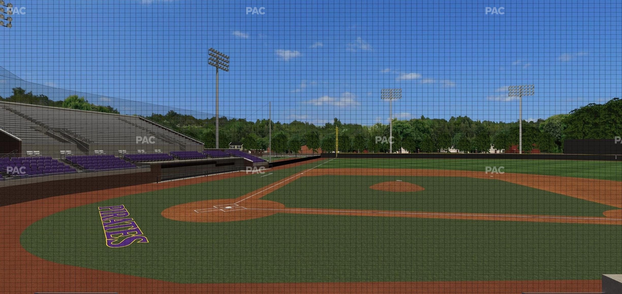Lewis Field at Clark-LeClair Stadium - Section 104 Seat View