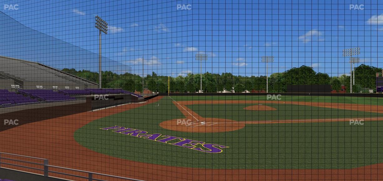 Lewis Field at Clark-LeClair Stadium - Section 106 Seat View