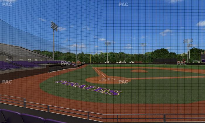 Lewis Field at Clark-LeClair Stadium - Section 106 Seat View