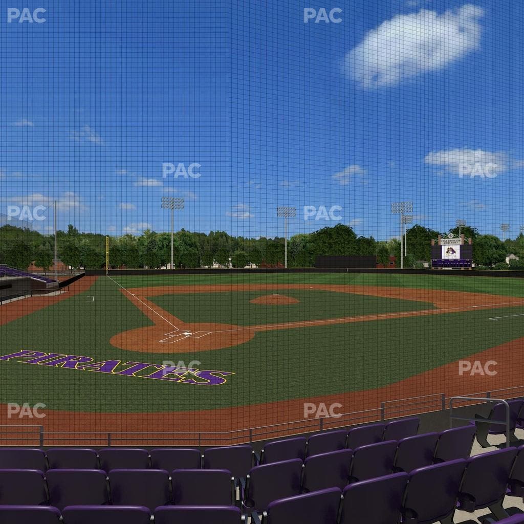Lewis Field at Clark-LeClair Stadium - Section 106 Seat View