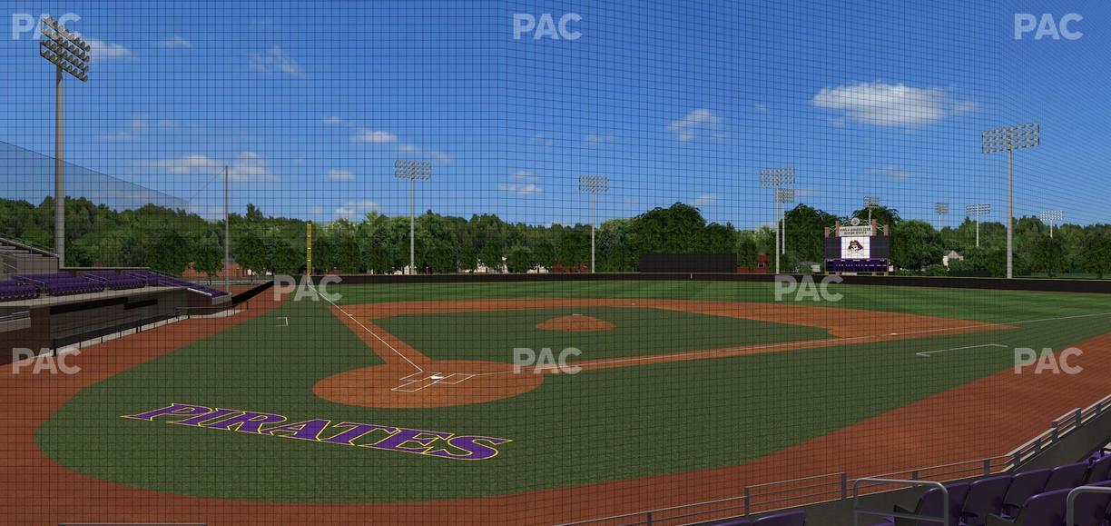 Lewis Field at Clark-LeClair Stadium - Section 106 Seat View