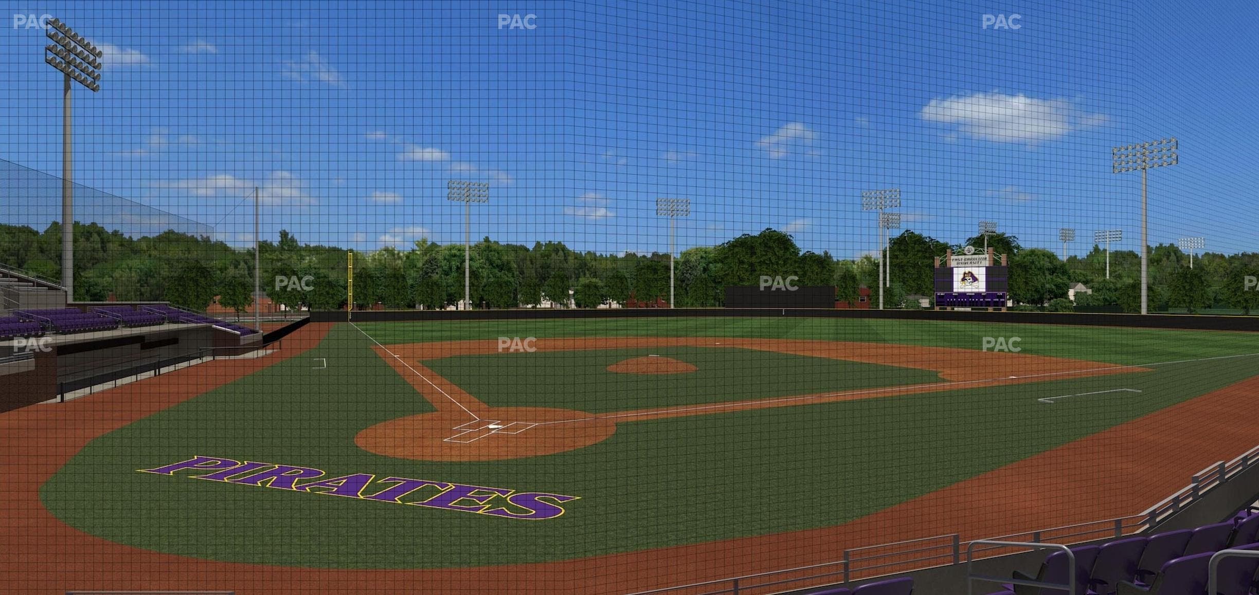 Lewis Field at Clark-LeClair Stadium - Section 106 Seat View