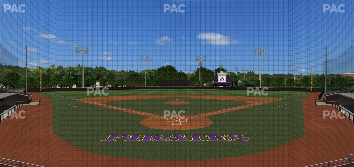 Lewis Field at Clark-LeClair Stadium - Section 107 Seat View