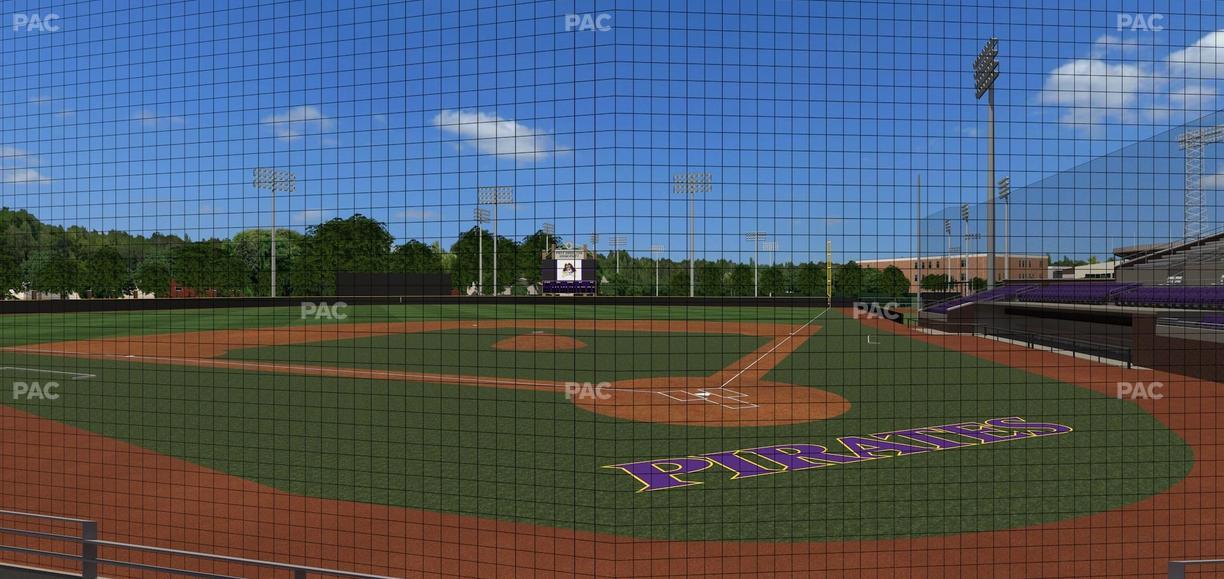 Lewis Field at Clark-LeClair Stadium - Section 108 Seat View