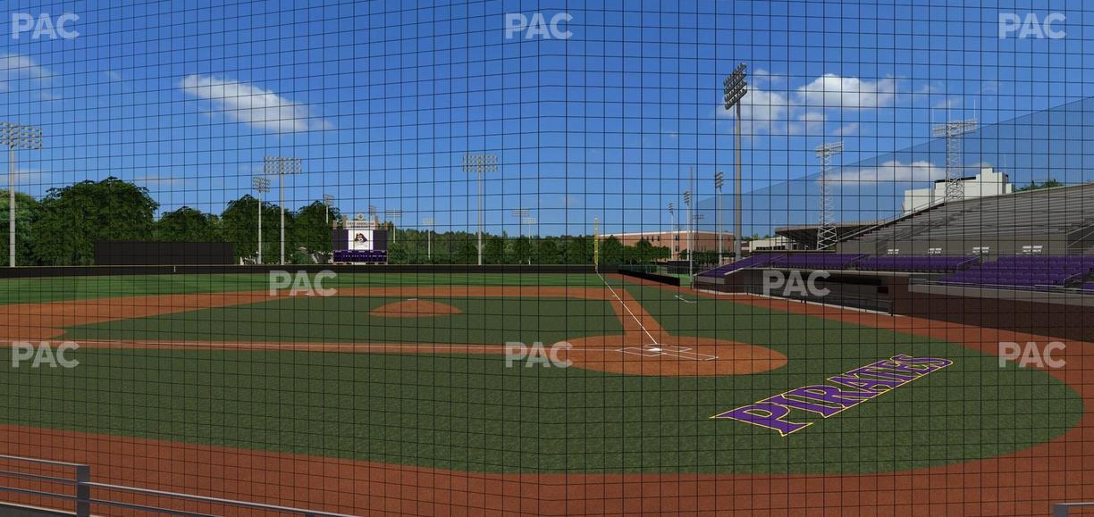 Lewis Field at Clark-LeClair Stadium - Section 109 Seat View
