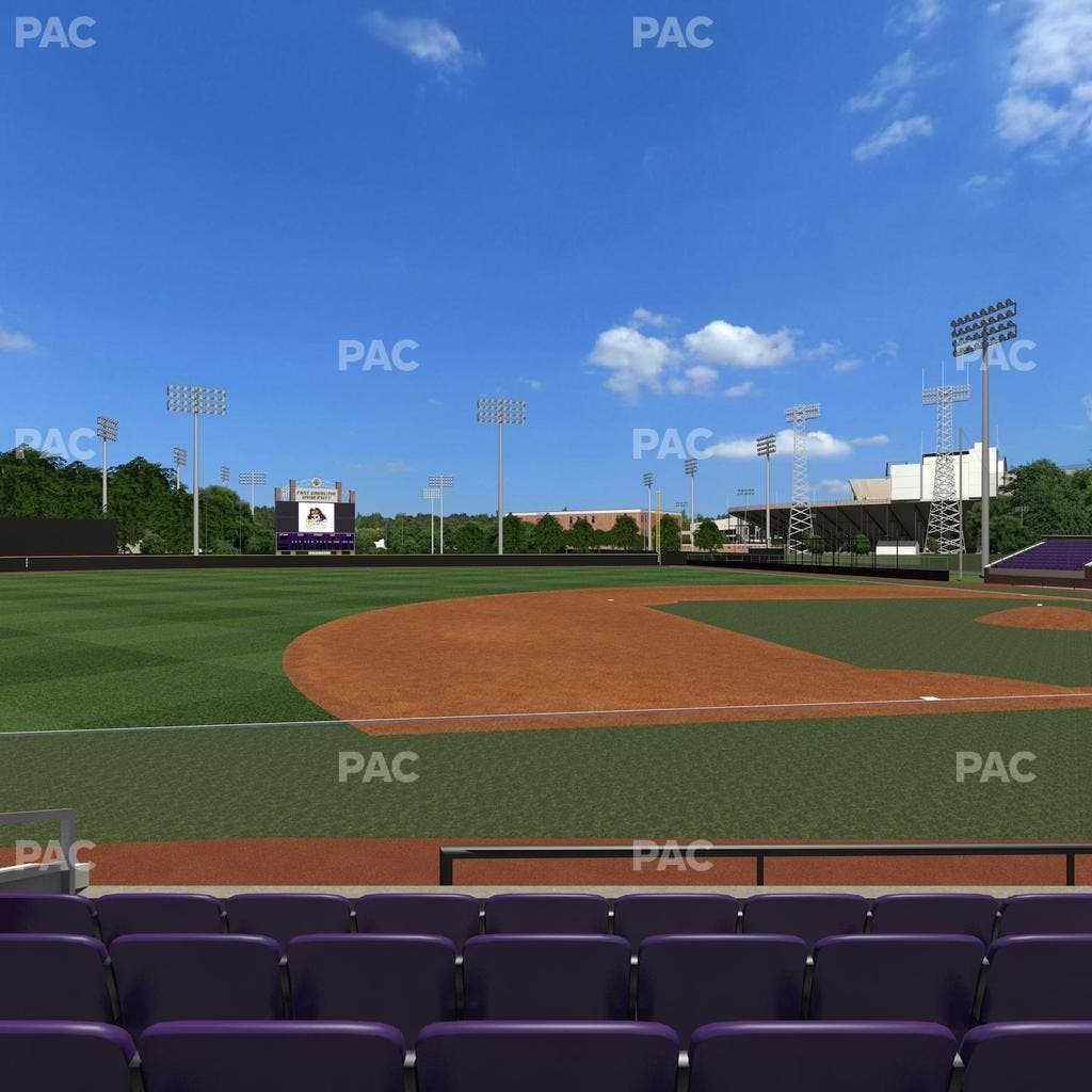 Lewis Field at Clark-LeClair Stadium - Section 114 Seat View