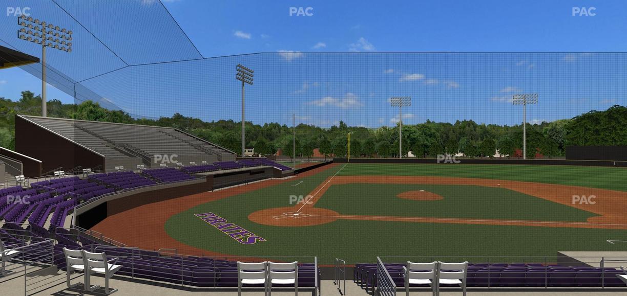 Lewis Field at Clark-LeClair Stadium - Section 203 Seat View
