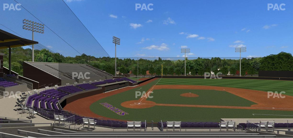 Lewis Field at Clark-LeClair Stadium - Section 203 Seat View