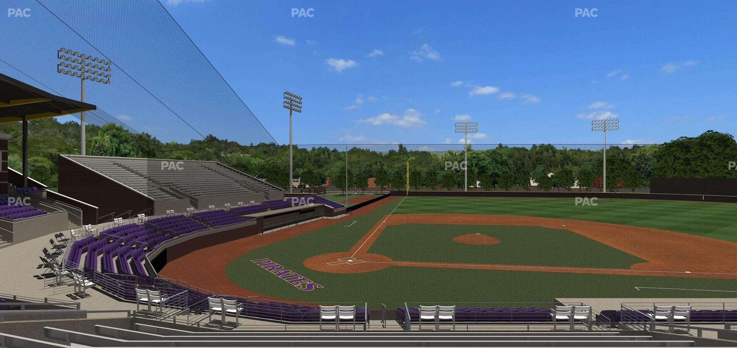 Lewis Field at Clark-LeClair Stadium - Section 203 Seat View
