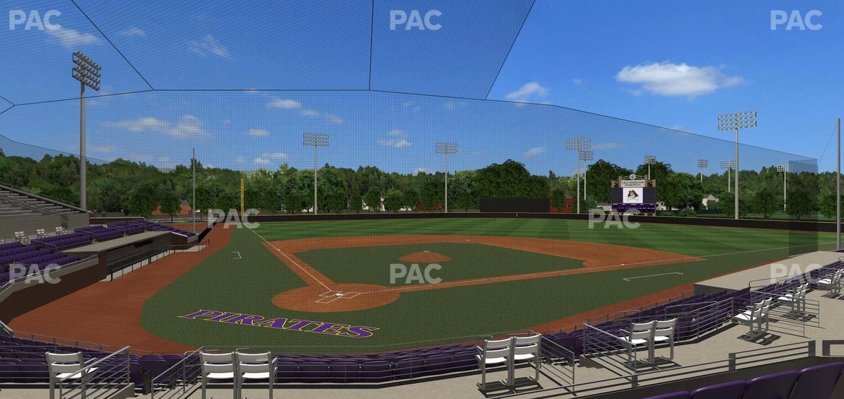 Lewis Field at Clark-LeClair Stadium - Section 204 Seat View