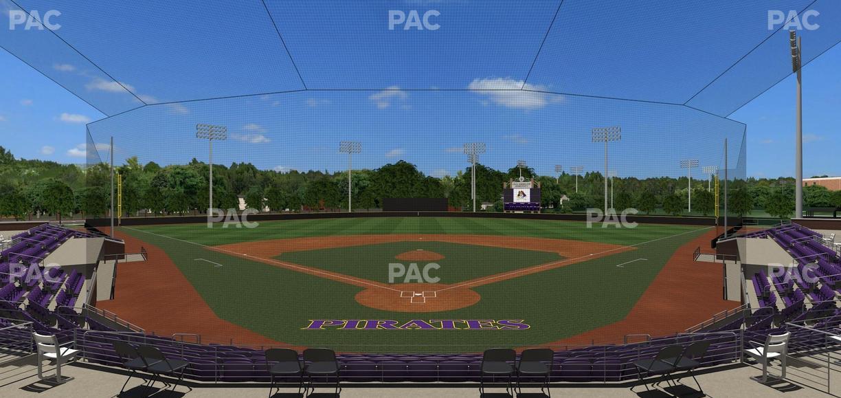 Lewis Field at Clark-LeClair Stadium - Section 205 Seat View