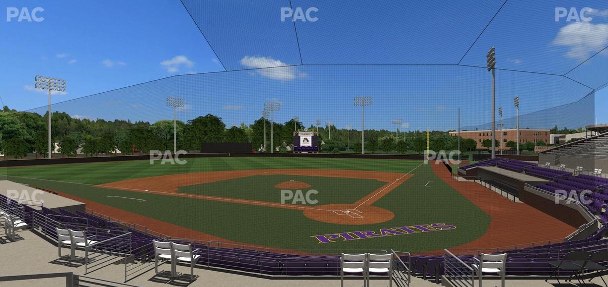 Lewis Field at Clark-LeClair Stadium - Section 206 Seat View