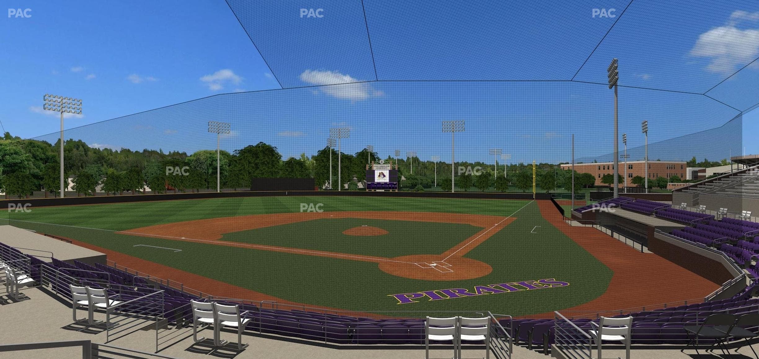 Lewis Field at Clark-LeClair Stadium - Section 206 Seat View
