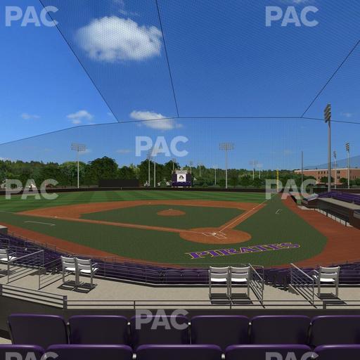 Lewis Field at Clark-LeClair Stadium - Section 206 Seat View