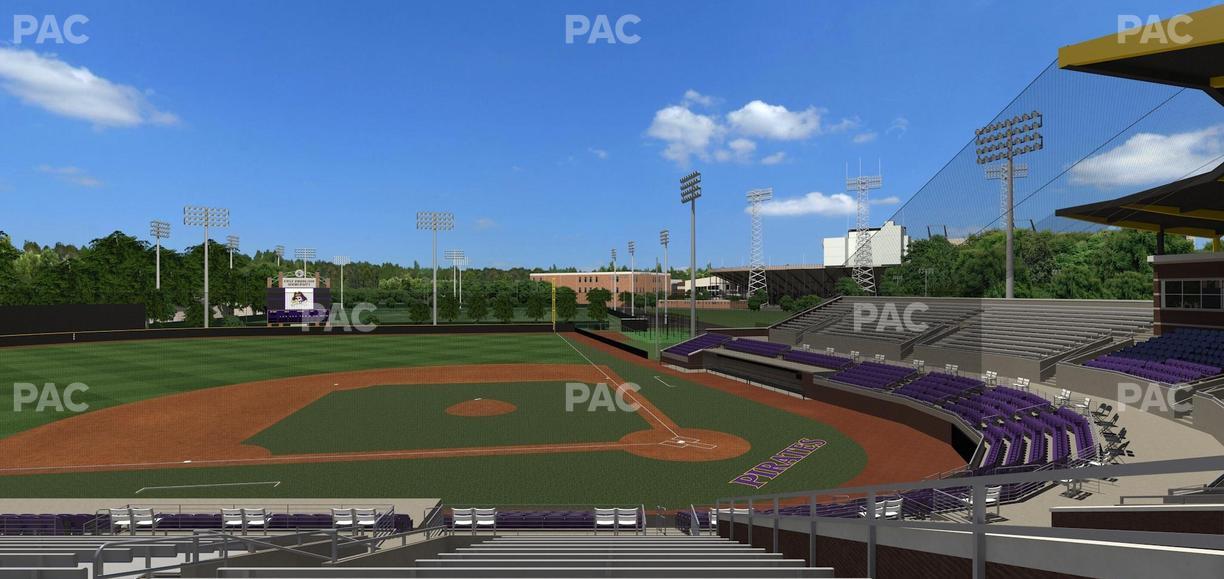 Lewis Field at Clark-LeClair Stadium - Section 207 Seat View